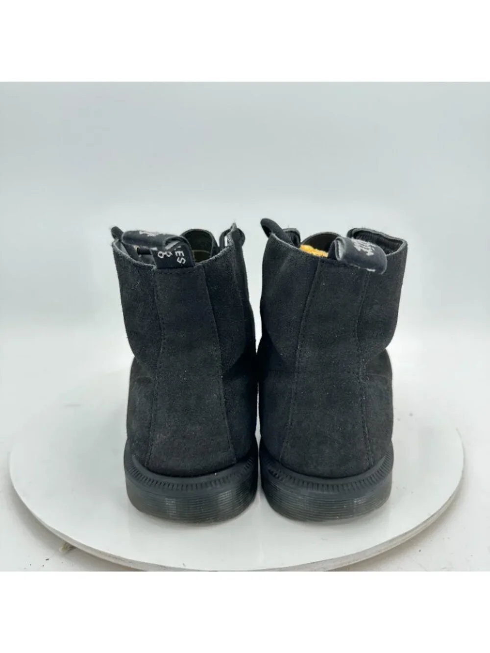Dr. Martens Emmeline Women Size 9 Black Smooth Leather Lace Up Ankle Boot